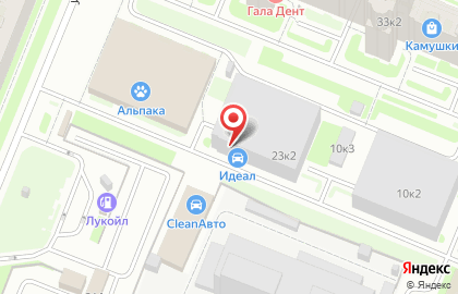Автомойка в Санкт-Петербурге на карте