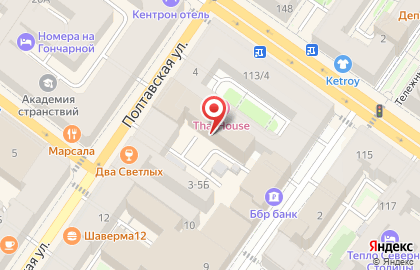 Ателье-химчистка по ремонту и пошиву одежды ASBdress на площади Восстания на карте