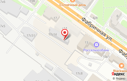 Телекоммуникационная компания Ирбис на Фабричной улице на карте