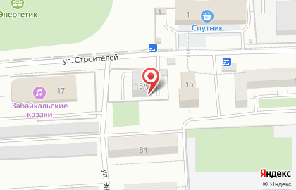 Автостоянка в Чите на карте