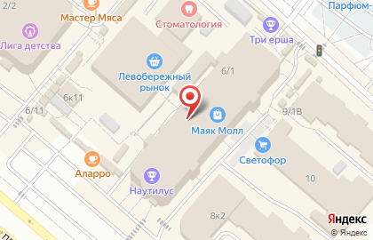 Ломбард 585*Золотой на проспекте Комарова на карте