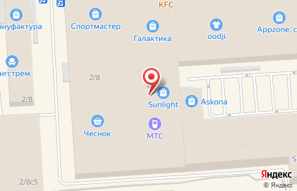 Салон связи Связной на Ново-Московской улице на карте