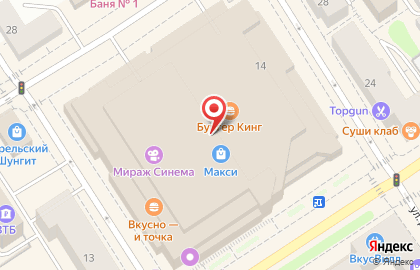 Ресторан Каудаль в Петрозаводске на карте