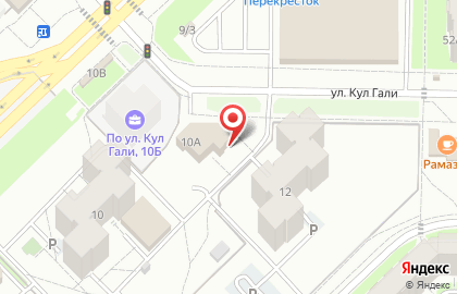 Алые паруса на улице Кул Гали на карте