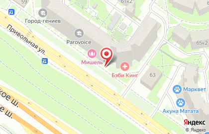 ArniStore на Привольной улице на карте