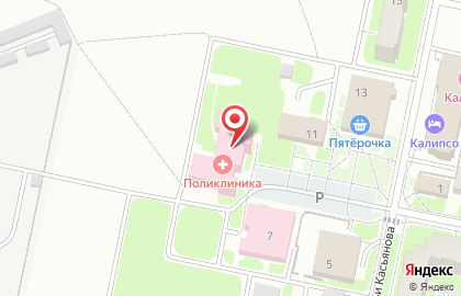 Поликлиника №82, Московский военный округ на карте