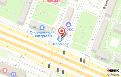 Участковый пункт полиции район Покровское-Стрешнево в Волоколамском проезде на карте