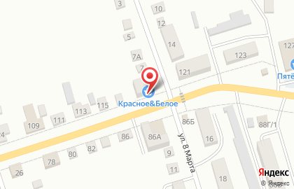 Магазин Красное & Белое в Курске на карте