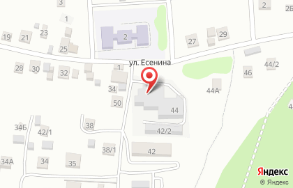 ООО Галс на улице Есенина на карте
