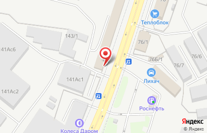 Магазин продуктов на Омской улице на карте