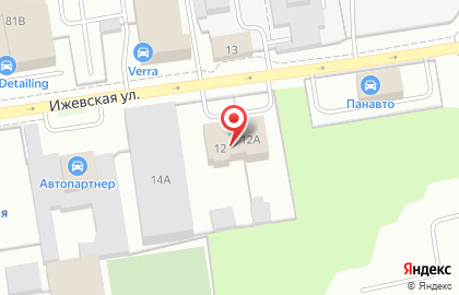 City на Ижевской улице на карте