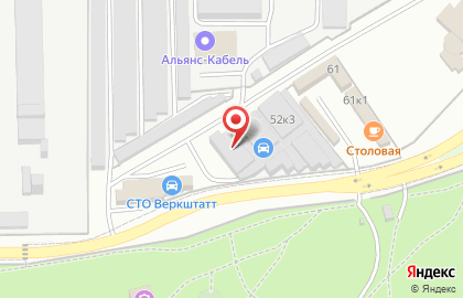 Потребительский гаражно-строительный кооператив Виан на карте