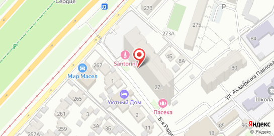 Центр боевых искусств Котэнгу на Ново-Садовой улице на карте