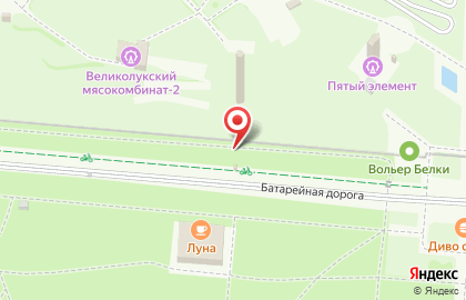 Пункт проката спортивного инвентаря Jet Set на Крестовском острове на карте