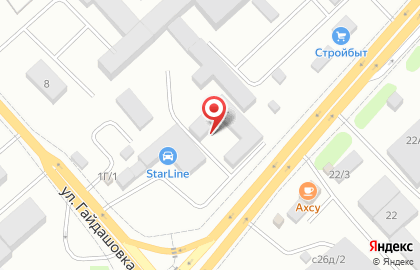 Норд на Ястынской улице на карте