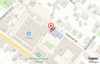 Социально-реабилитационный центр для несовершеннолетних Алый парус на карте