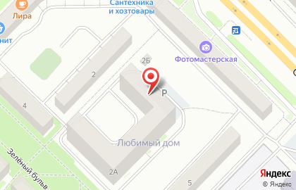Парикмахерская Ваш стиль на Зелёном бульваре на карте