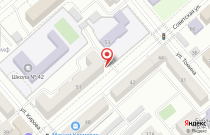 Магазин-салон Мир дверей на Советской улице на карте