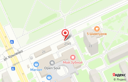 Магазин горячей выпечки в Санкт-Петербурге на карте