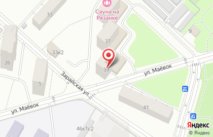 Парикмахерская в Москве на карте