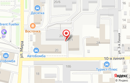 Торгово-монтажная компания Энком в Ленинском районе на карте