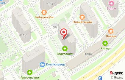 Диагностическая лаборатория Гемохелп на улице Академика Сахарова на карте