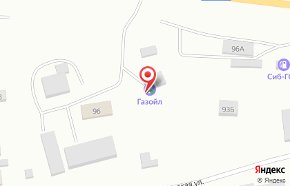 Газойл в Новосибирске на карте