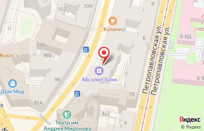 Шиномонтажная мастерская Фристайло на карте