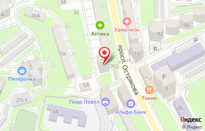 Клининговая компания Апельсин в Фрунзенском районе на карте