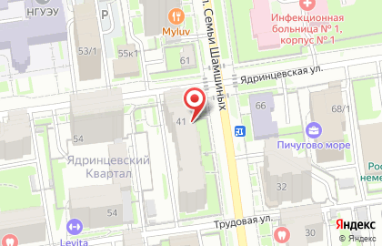 Первый отдел по расследованию особо важных дел на карте