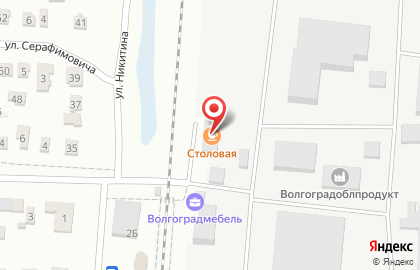 Мебельная фабрика Яна в Кировском районе на карте
