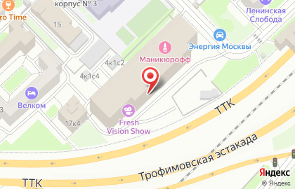 ЗАО Город акб в 1-м Автозаводском проезде на карте