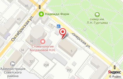 Главное управление МЧС России по Орловской области в Орле на карте