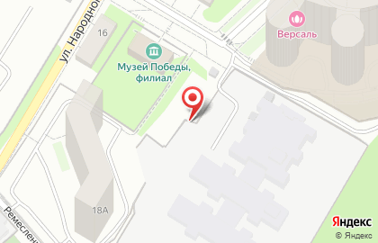 Красногорскремстрой на карте