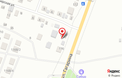 Магазин Метиз на улице Гагарина на карте
