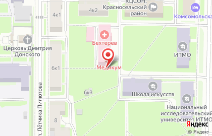 Пожарно-спасательный отряд противопожарной службы г. Санкт-Петербурга в Санкт-Петербурге на карте