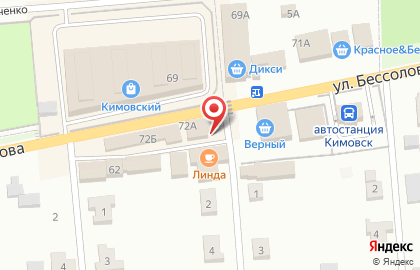 Цветочный магазин в Туле на карте