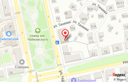 Рыболов на улице Чайковского на карте