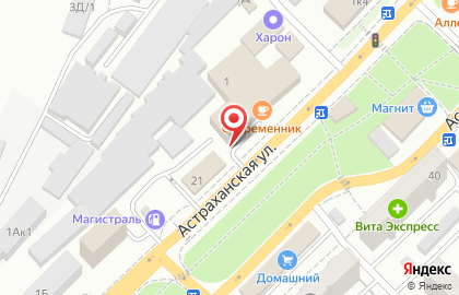 Автомагазин ТипКар на Астраханской улице на карте