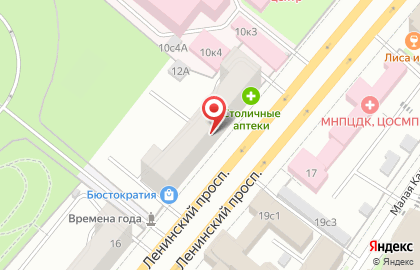 Столичные Аптеки на Октябрьской на карте