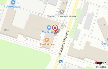ТрансКомплектСервис на улице Карла Маркса на карте