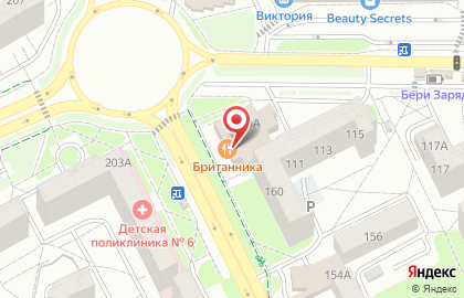 Ресторан Британника на карте