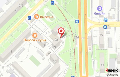 Парикмахерская на Московской улице на карте
