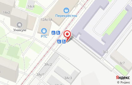 Магазин фастфудной продукции в Танковом проезде на карте