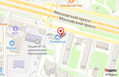 Торгово-сервисная компания Брянский Клен на Московском проспекте на карте