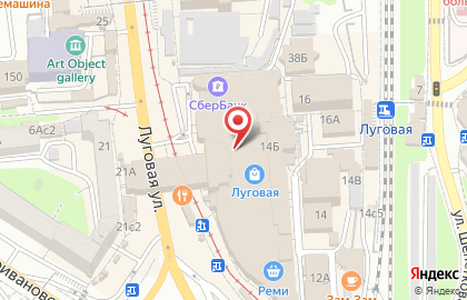 Телекоммуникационный оператор МТС на Луговой улице, 18 на карте