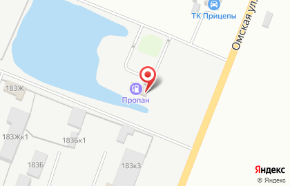 Газсистем на Омской улице на карте