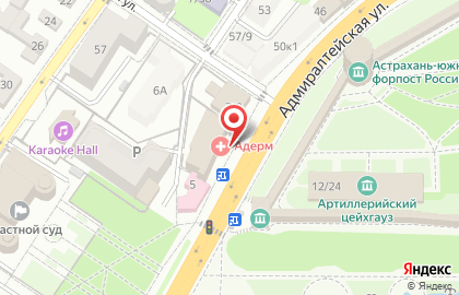 Банк ВТБ на Адмиралтейской улице на карте