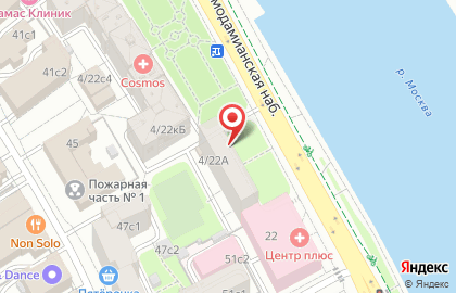 Компания АльфаТранс на Космодамианской набережной на карте