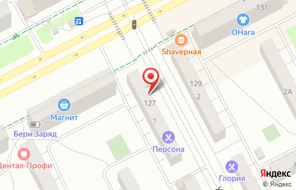 Тесла на улице Ворошилова на карте